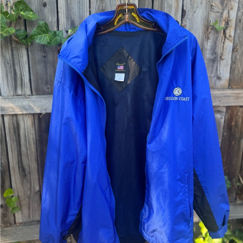 Men's Blue Windbreaker